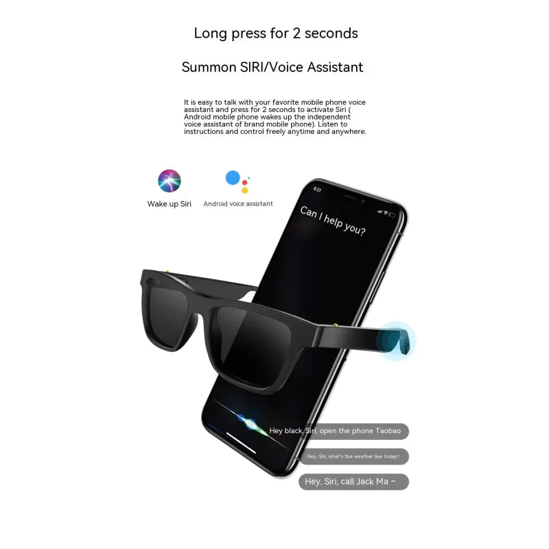 Premium Smart Bluetooth Sunglasses – Wireless Audio Headset Glasses
