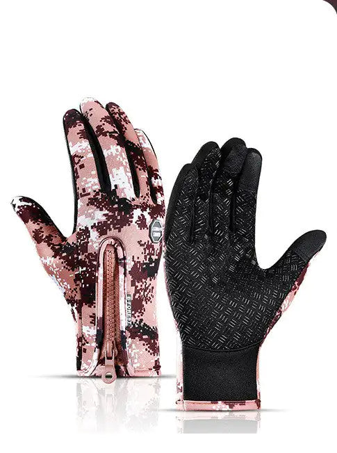 Premium Thermal Winter Gloves – Touch Screen Waterproof with Fleece