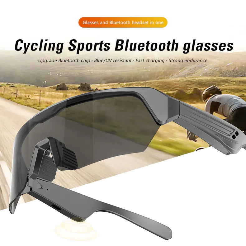 Premium Bluetooth Smart Cycling Glasses – Audio Sunglasses with Headset