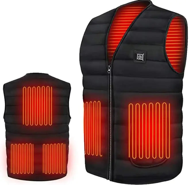 Premium 16-Zone Heated Jacket – Smart Warming Vest for Men & Women