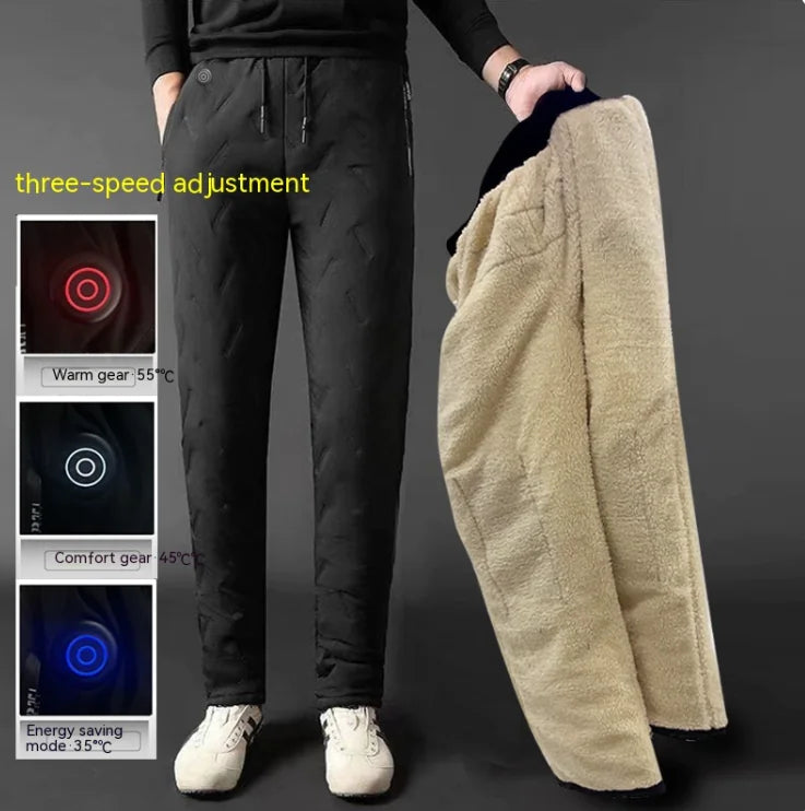 Premium Smart Heated Winter Pants – Rechargeable Warming Trousers