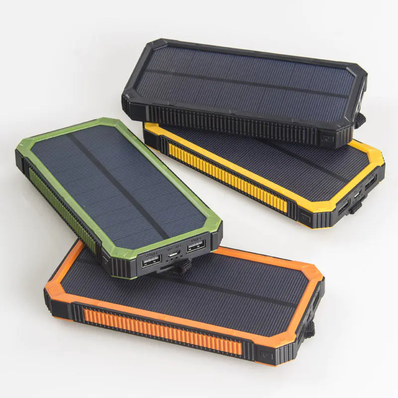 20000mAh Solar Power Bank - Multi-Function Portable Charger
