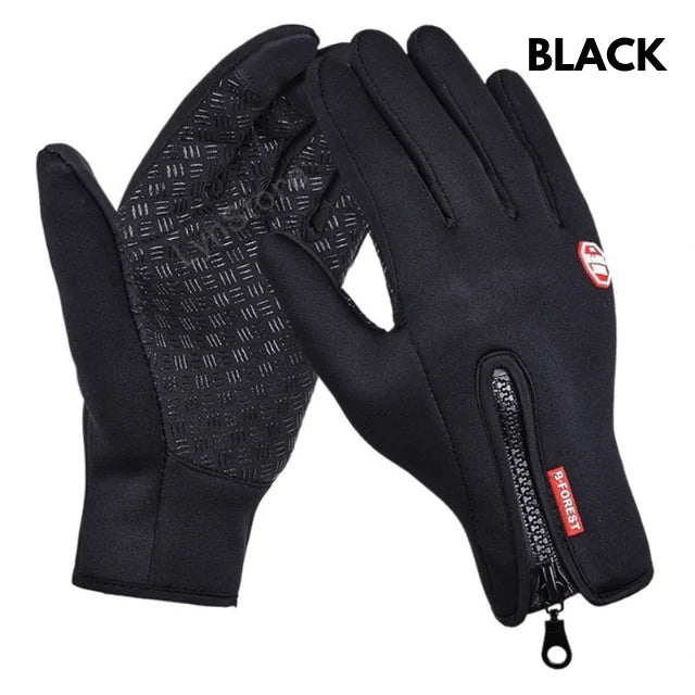 Premium Thermal Winter Gloves – Touch Screen Waterproof with Fleece