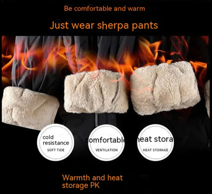 Premium Smart Heated Winter Pants – Rechargeable Warming Trousers