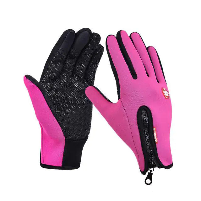 Premium Thermal Winter Gloves – Touch Screen Waterproof with Fleece